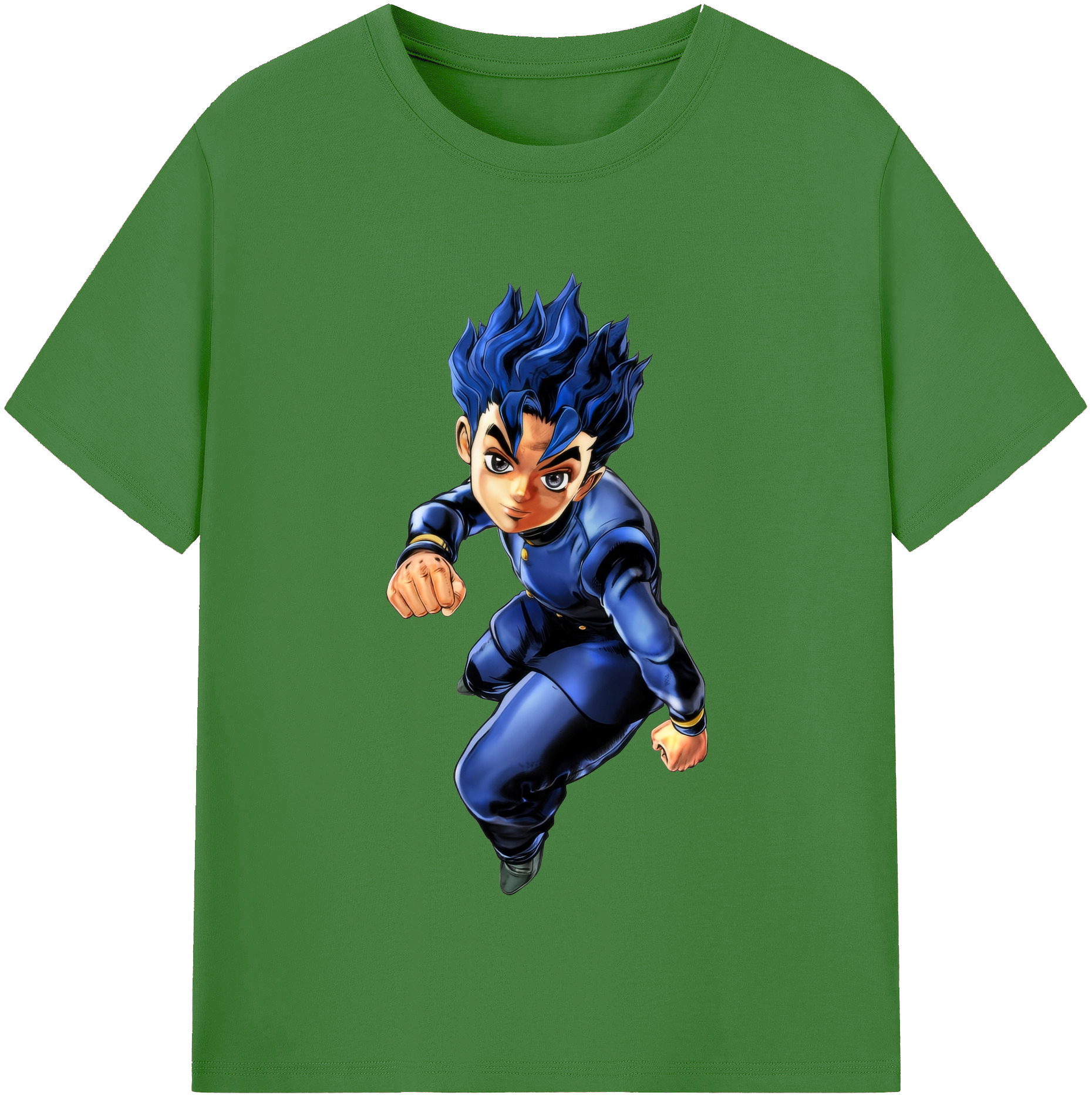 （画像用） ジョジョの奇妙な冒険 広瀨康一 JoJo's Bizarre Adventure Hirose Koichi レディースカジュアルプリントTシャツ（綿100％）